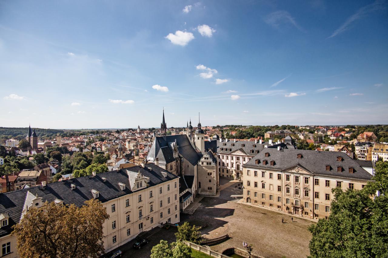 Blick auf das Residenzschloss Altenburg